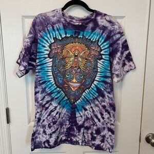 Vintage 1992 Grateful Dead "Jester" Tie-Dye – Original Tour Merch T Shirt Size L
